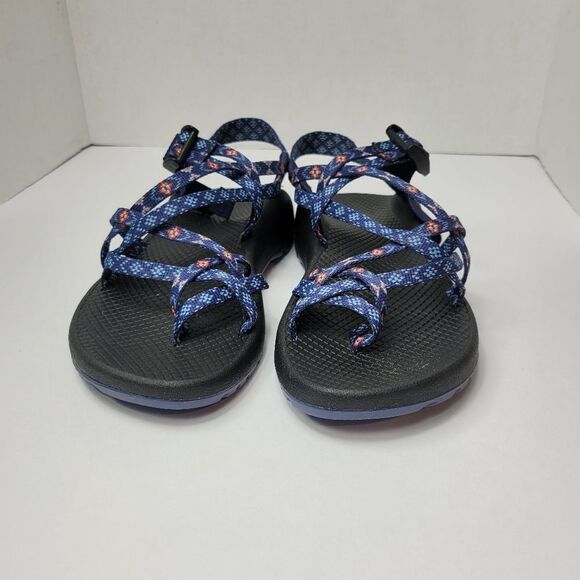 Chaco J106108 ZX2 Classic Wink Blue Toe Loop Strap Sandal Womens Size 8 - Picture 2 of 9